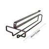 Under Cabinet Hanging Rack Wine Glass Storage Racks Simple Designs Holders Perfect For Bars And Kitchens