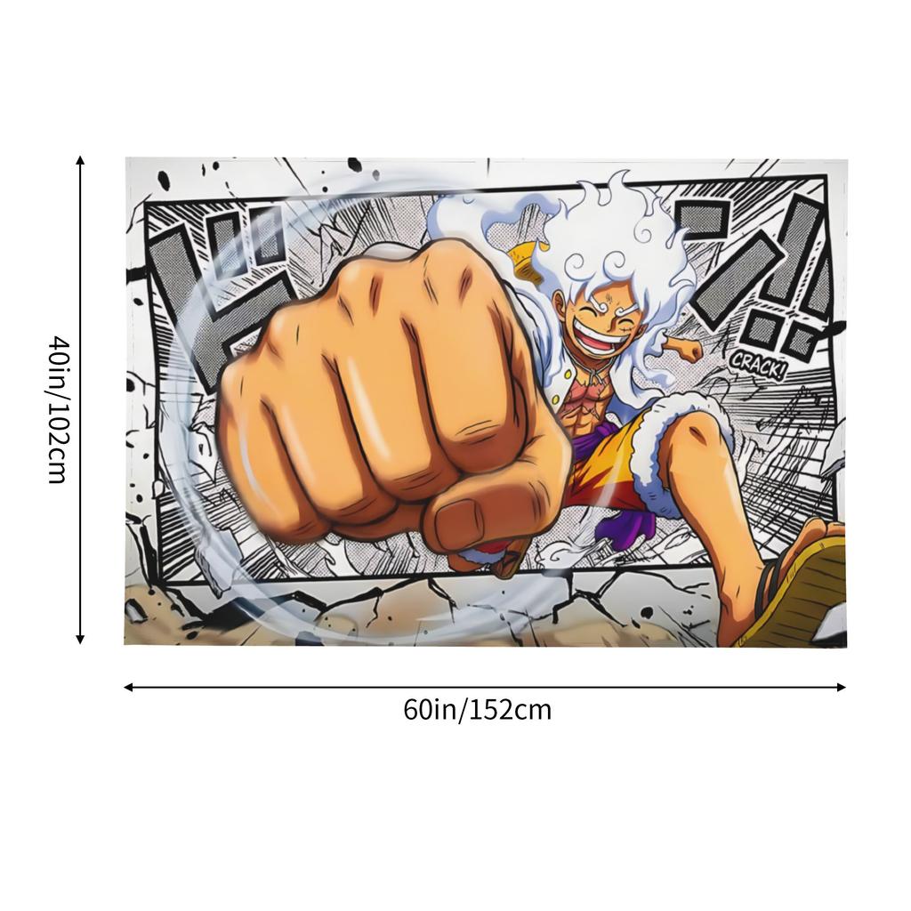 Cutecore Anime One Pieces Tapestry Bedroom Decoration Wall Hanging Blanket Tapestry Cool Stuff For Room