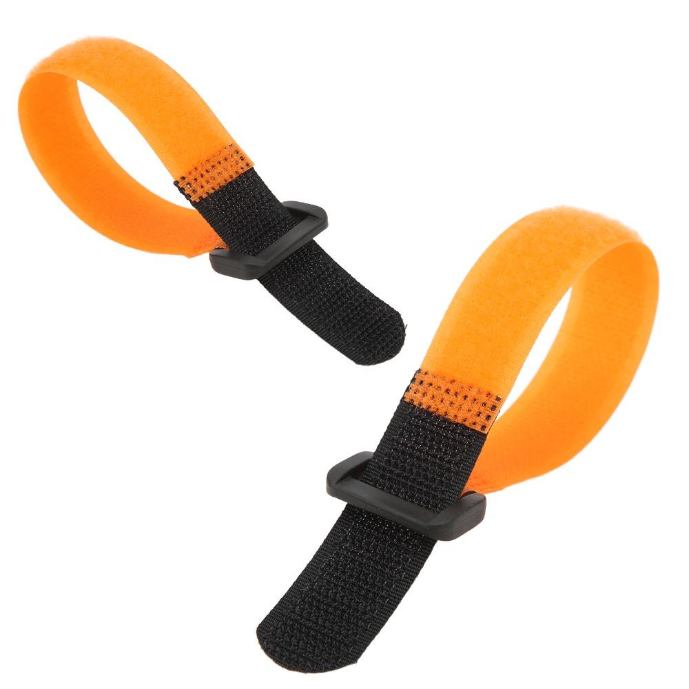 30 Pcs With Plastic Buckle Hook and Loop Strap Adjustable Goal Net Support Straps  Soccer Training