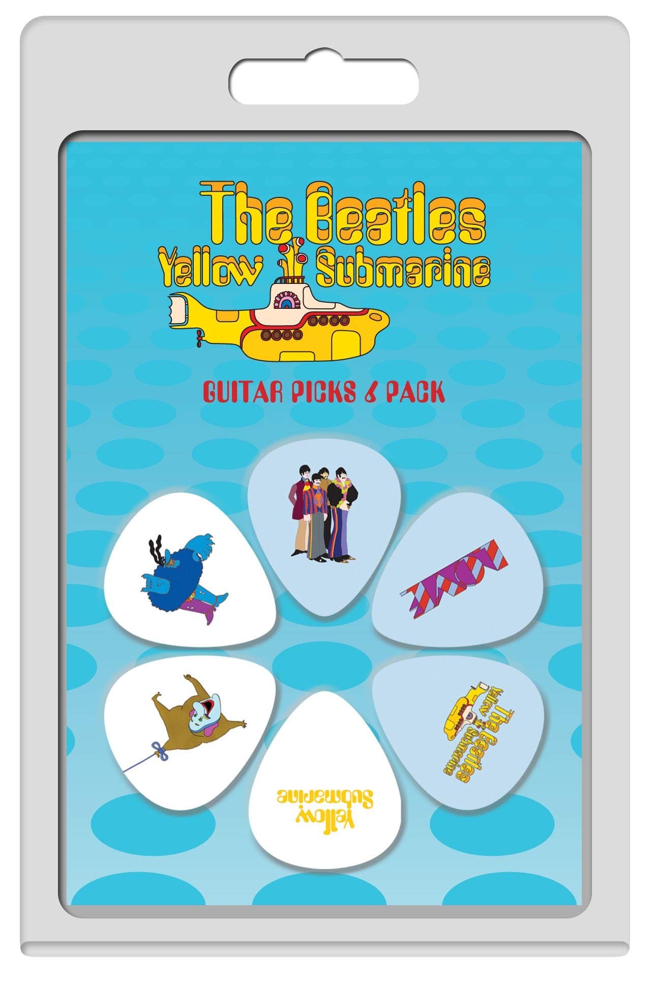 

Leathers Beatles Guitar 6 Pack Perri s Ltd. LP-TB3 Picks,
