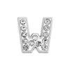 High Quality Bling Rhinestone Slide Letter Charms Stainless Steel with 10mm Hole for Pet Collars for Dogs A-Z 26 Letters