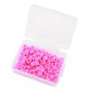 100pcs Dental Rings Small Purple Silicone Dental Instrument Rings Accessory Supplies for Marking