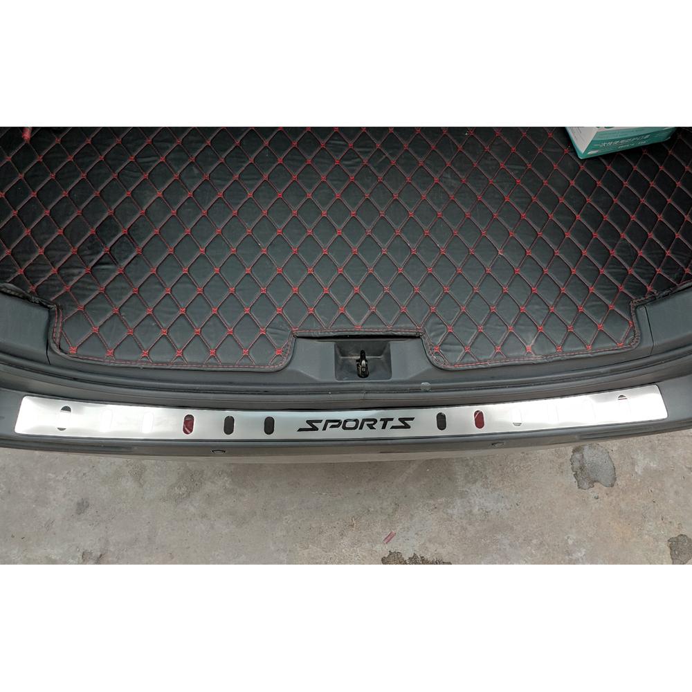 Für Toyota RAV4 Stamm Trim Hinterer Stoßdämpfer-schutz Auto Zubehör Edelstahl Tür-Schwellen-verschleiss-Platte Aufkleber 2022