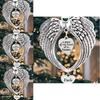 Piece Of Elegant My Heart Is In Heaven Angel Wing Christmas Ornament Gift