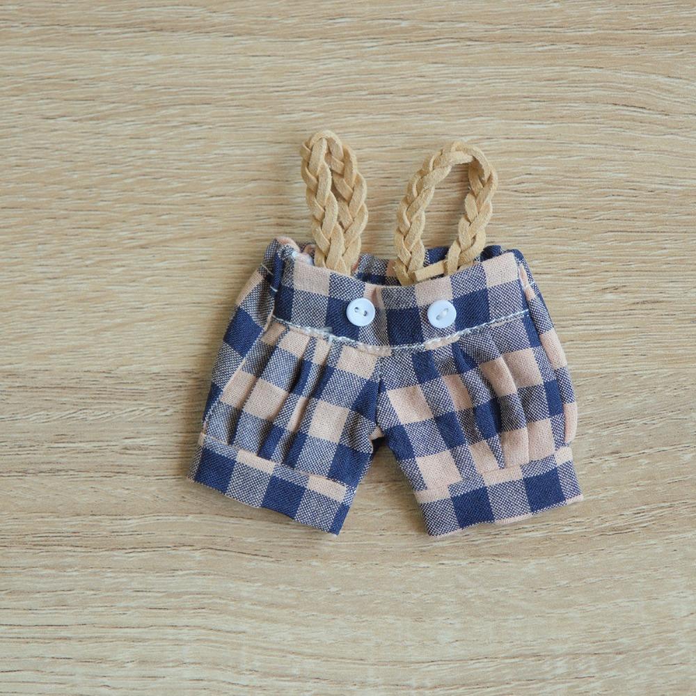 

Handmade Cartoon Doll Clothes Cloth Plush Doll s Clothes Bloomers Kids Girls Toys темно-синий
