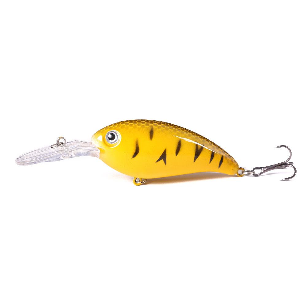 Yediao 1pcs Shallow Diving Crankbait with Sharp Hook 10cm 14g Artificial Hard Bait Wobbler Bass Pike Fishing Tackle