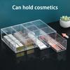 4 Layers Acrylic Glasses Storage Box Stackable Transparent Drawer Type Display Holder Makeup Sunglasses Organizer Box Jewelry