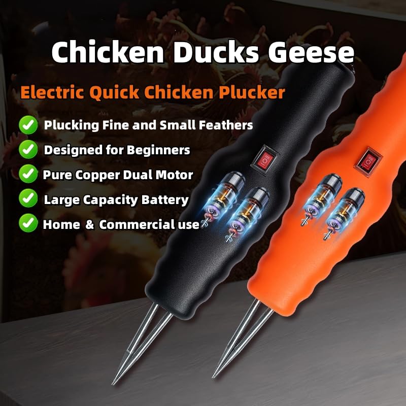 Elektrisches Haarentfernungsgerät Wiederaufladbare Modelle Federentfernungsmaschine Huhn Ente Gans Automatischer Epilierer Enthaarung