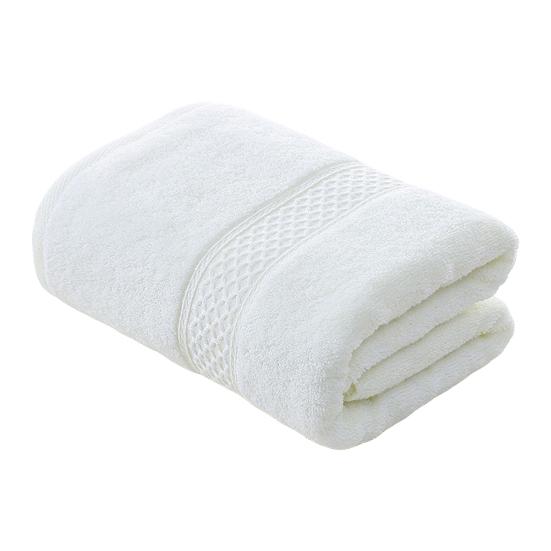 Toalha de Banho Macia e Absorvente de Terry de Algodão, Pano de Rosto, Amigo da Pele, Cor Sólida, Jacquard, para Casa