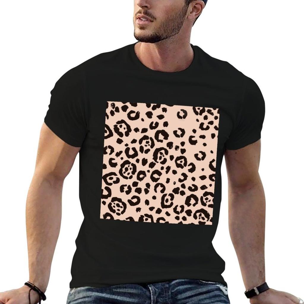 Panther Pattern T-Shirt Work Outdoor Short Sleeve Tee