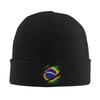 Brazil Brazilian Flag Knitted Hat for Women Unisex Beanie Autumn Winter Hat  Warm Cap