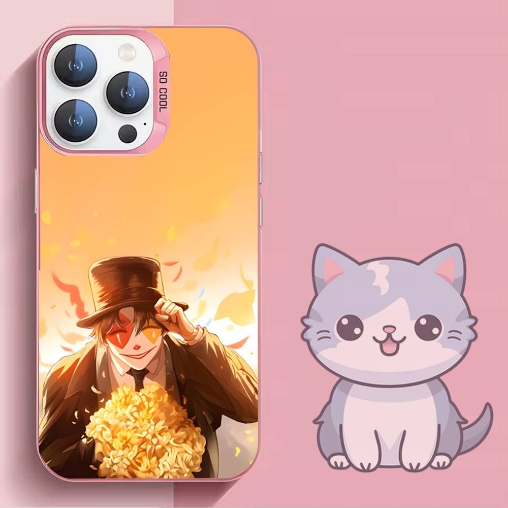 

L-Lord Of MMysteries Phone Case For iPhone 16,15,14,13,12,11,Mini,Pro,SE,MAX,plus,Pink Matte Silicone Cover iPhone16e