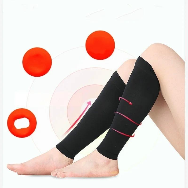 Geformte Skinny Leg Socke Schützen Elastische Unterwäsche Socken Wärme Hochelastische Kompression Stulpen