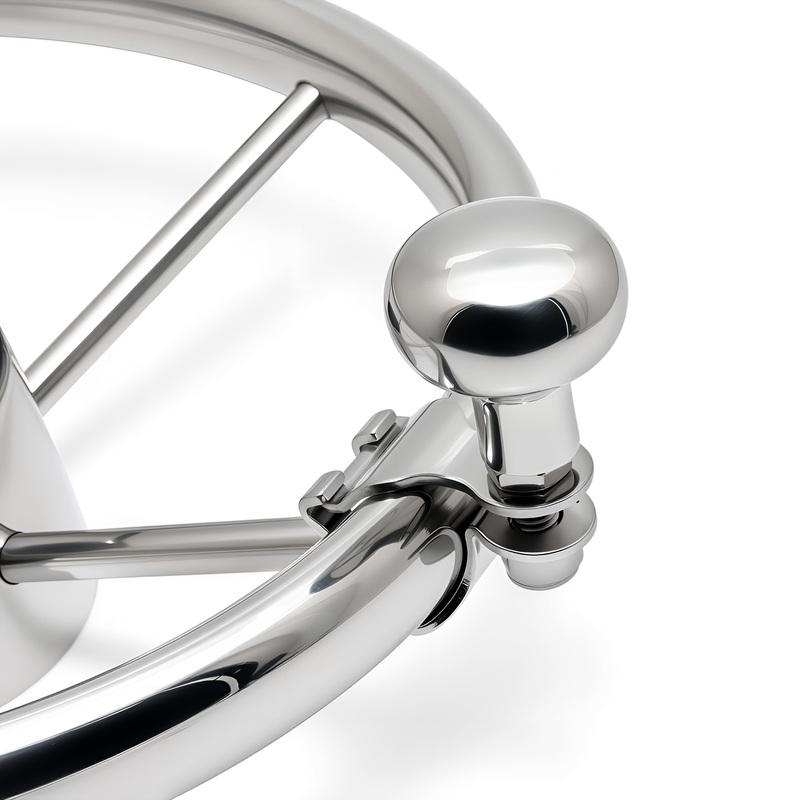 Stainless Steel 316 Steering Wheel Knob Auxiliary Boosters Ball Handle Boat Accessory Steering Wheel Truck Boat Yacht Hardware