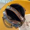Shopper Printing Small Shoulder Bag 2025 Summer Women'S Crossbody Messenger Bag Ladies Leisure Versatile Tote Bag