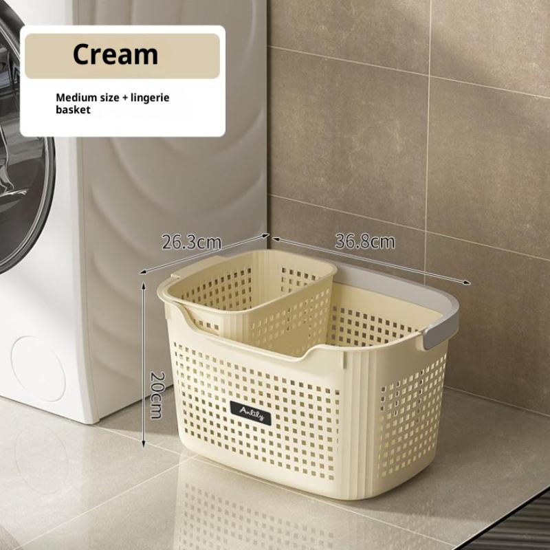Multi-Size Laundry Basket With Handle Large Capacity Dirty Clothes Basket Laundry Hamper