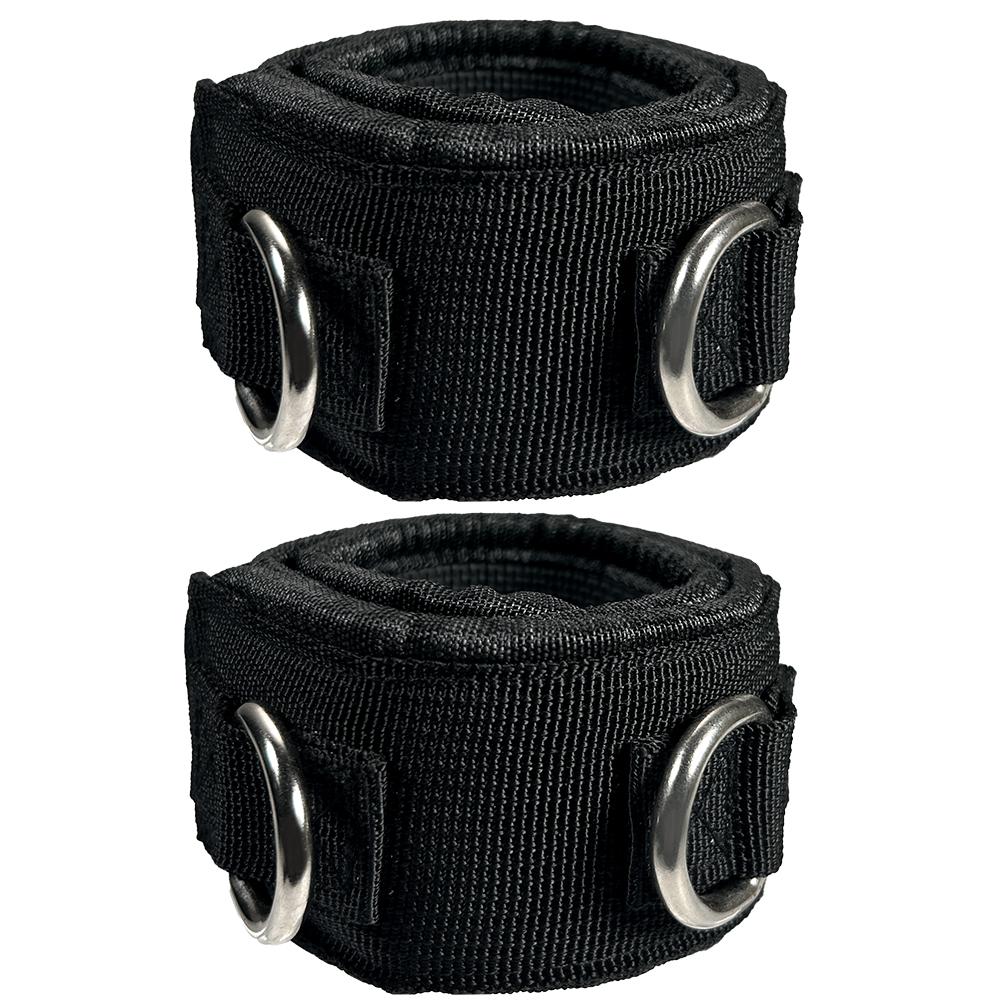 1Pair Adjustable Ankle Strap For Cable Machine,Heavy Duty Neoprene Cuff For Glute Kickback,Leg & Hip Workout, Home Gym Equipment