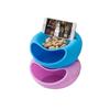 Snacks Bowl Creative Bowl Double Layer Dry Fruit Containers Snack Storage Box Sunflower Seed Nut Bowl With Shell Storage
