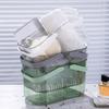 With Transparent Handles Bathroom Storage Basket Portable Swim Basket Fashion Organizing Basket