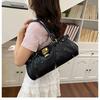 New Shoulder Bag, Retro Motorcycle Y2K Bag, Fashionable Design, Handbag, Commuting, Shopping, Armpit Bag, Women's Bag