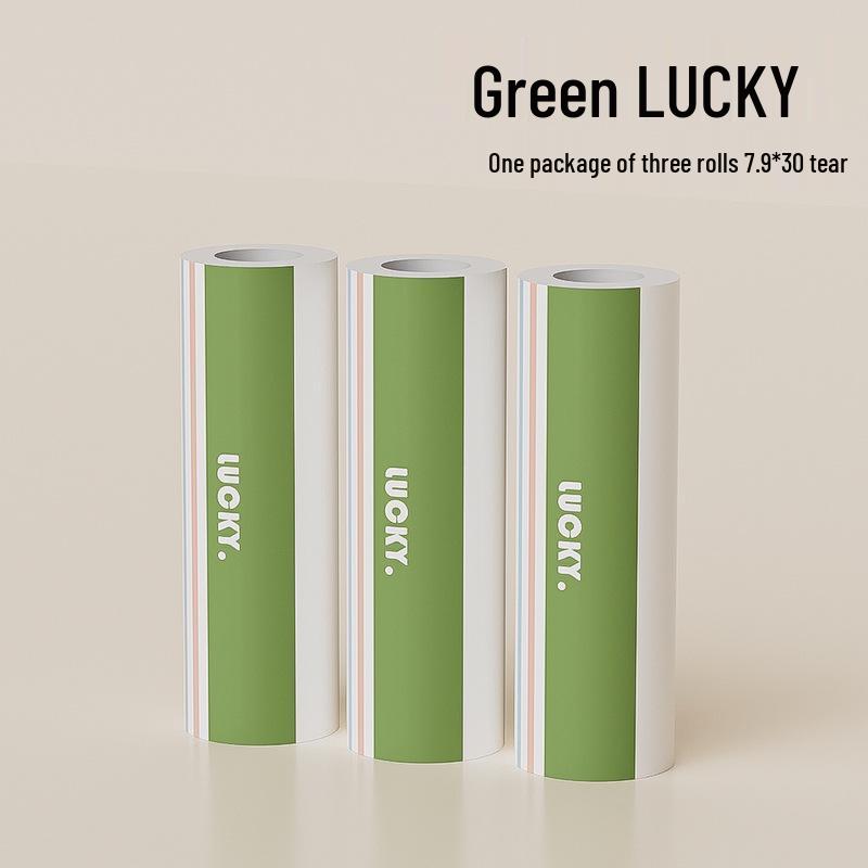 Portable Pet Lint Roller with Replaceable Paper Roll for Dust and Hair Removal