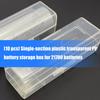 Lightweight Transparent PP Battery Box For 21700Cells Case Easy Carry In Backpack Waterproof And Dustproof Protections