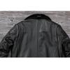 Chinese Size Men Leather Jacket Genuine Cow Leather Natural Fur Collar Flight Jackets Mens Cowhide Coats Winter Air Force Clothes