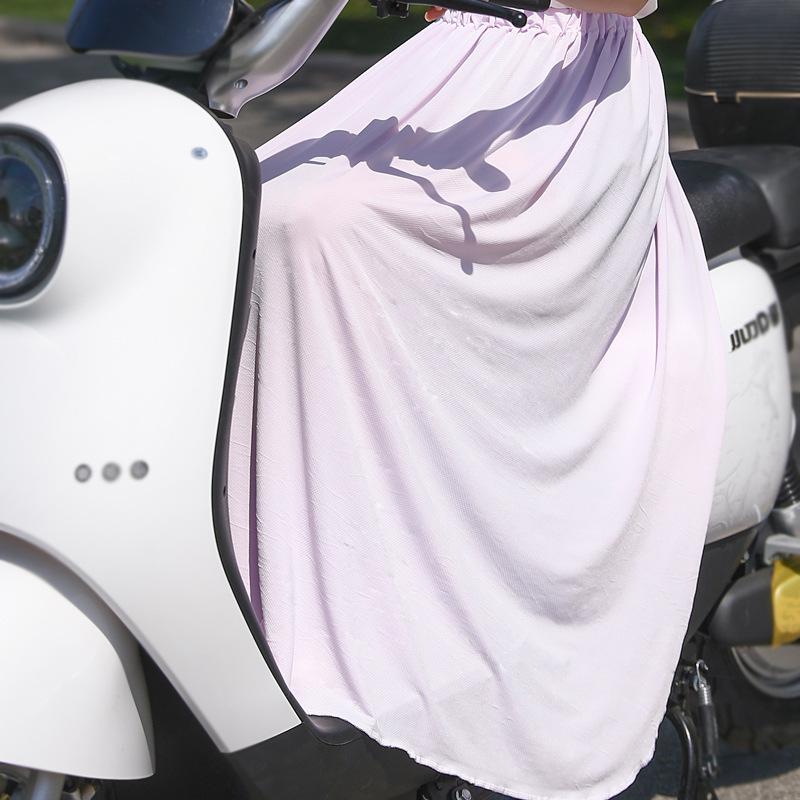 Gonna parasole per auto e moto elettriche: Coprigambe Estivo, Grembiule da Equitazione Anti-UV