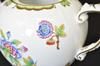Herend VBO/Victoria Bouquet Teapot Made in Hungary Handpainted Vintage Rare