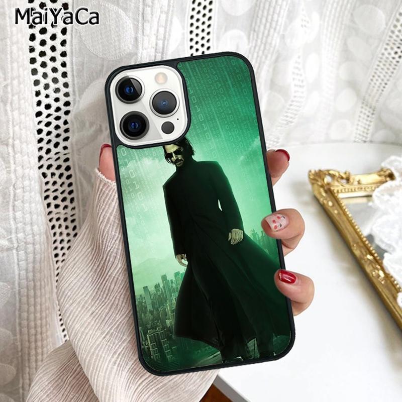 Matrix Phone Case Cover For iPhone 17 Air 16 16e 15 Plus 11 12 13 14 Pro Max Shell Coque
