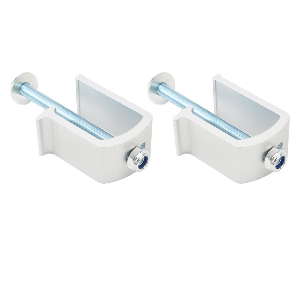 2 Set Truck Tool Box Clamp Rust Proof Aluminum Truck Tool Box Tie Down Clamp for Truck Tool Box