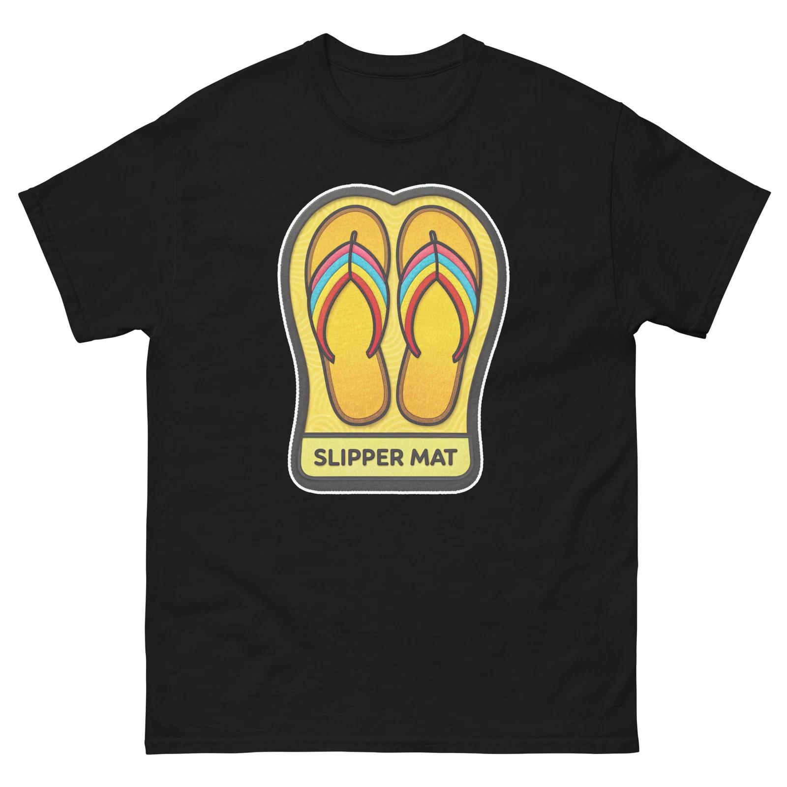 Коврик для тапочек Отельный предмет Путешествие Мотель Футболка L