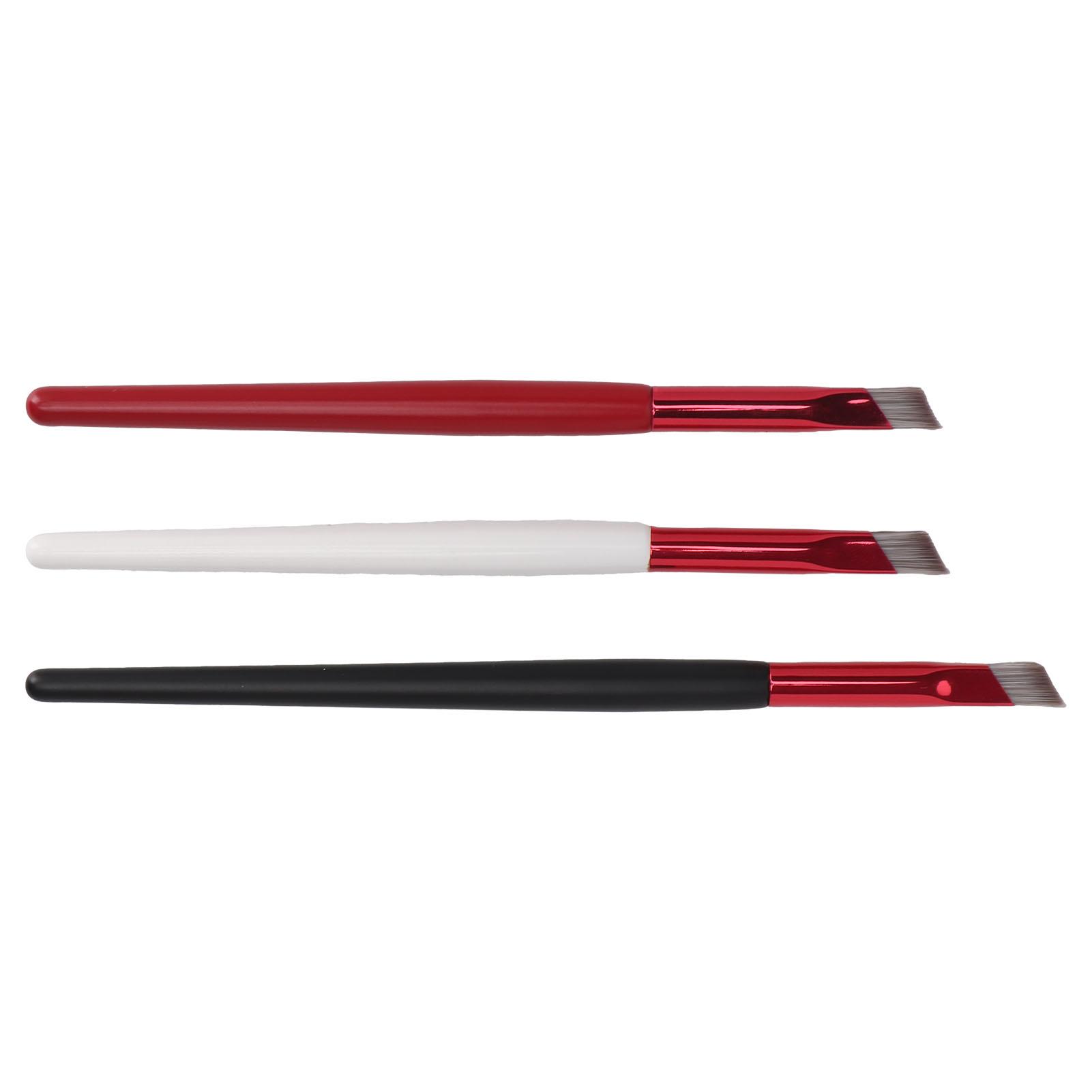 

3pcs Angled Eyebrow Brush Professional Multifunctional Makeup Angled Eyebrow Brush for Cosmetic