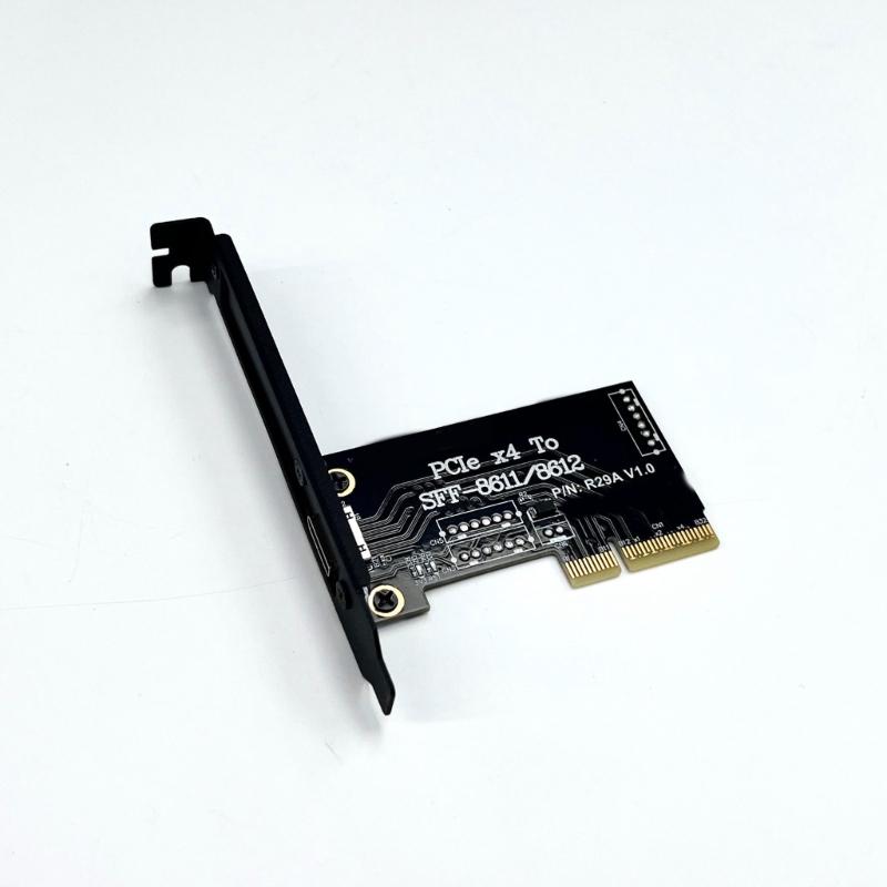 Adapter To SFF-8611 SFF-8612 Data Transfer Storage Expansion Heat Dissipation Expansion Card For Desktop Accessories