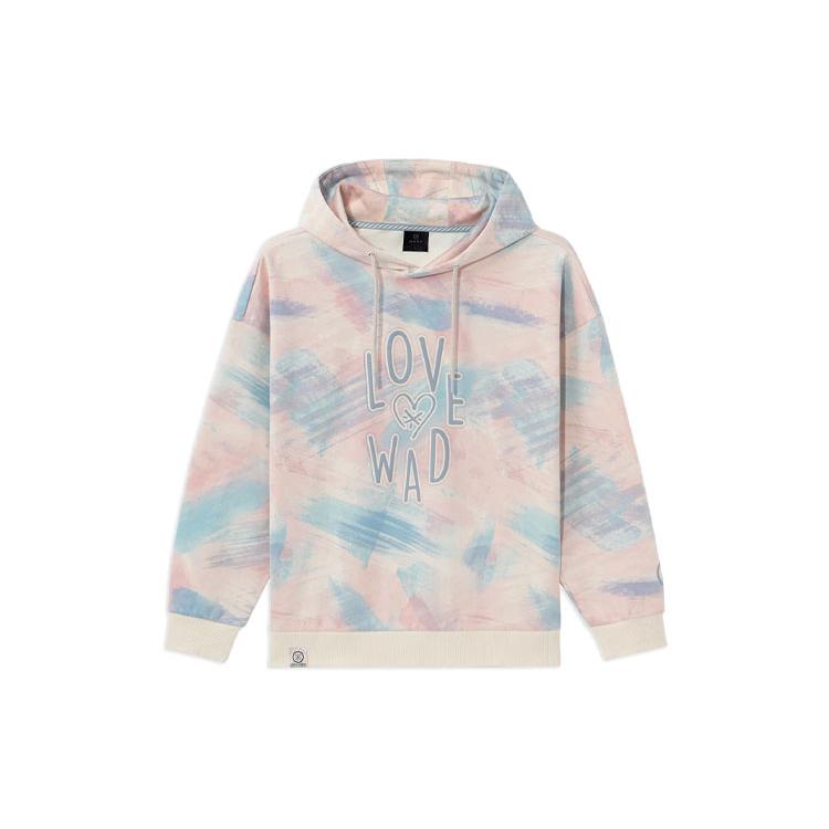 Li Ning Sweatshirt Unisex Pink Blue Mixed Color AWDRG59-1
