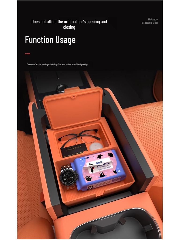 Lynk & Co 900 Center Console Armrest Storage Box and Interior Accessories