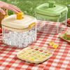 Large Capacity Press Ice Tray 25 Grid Ice Storage Tray Ice Cube Mold  Household Use