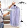 Steamer Stand Telescopic Garment Steamer Rack Height Adjustable Foldable Portable Standing Garment Hanger for Steaming Clothes