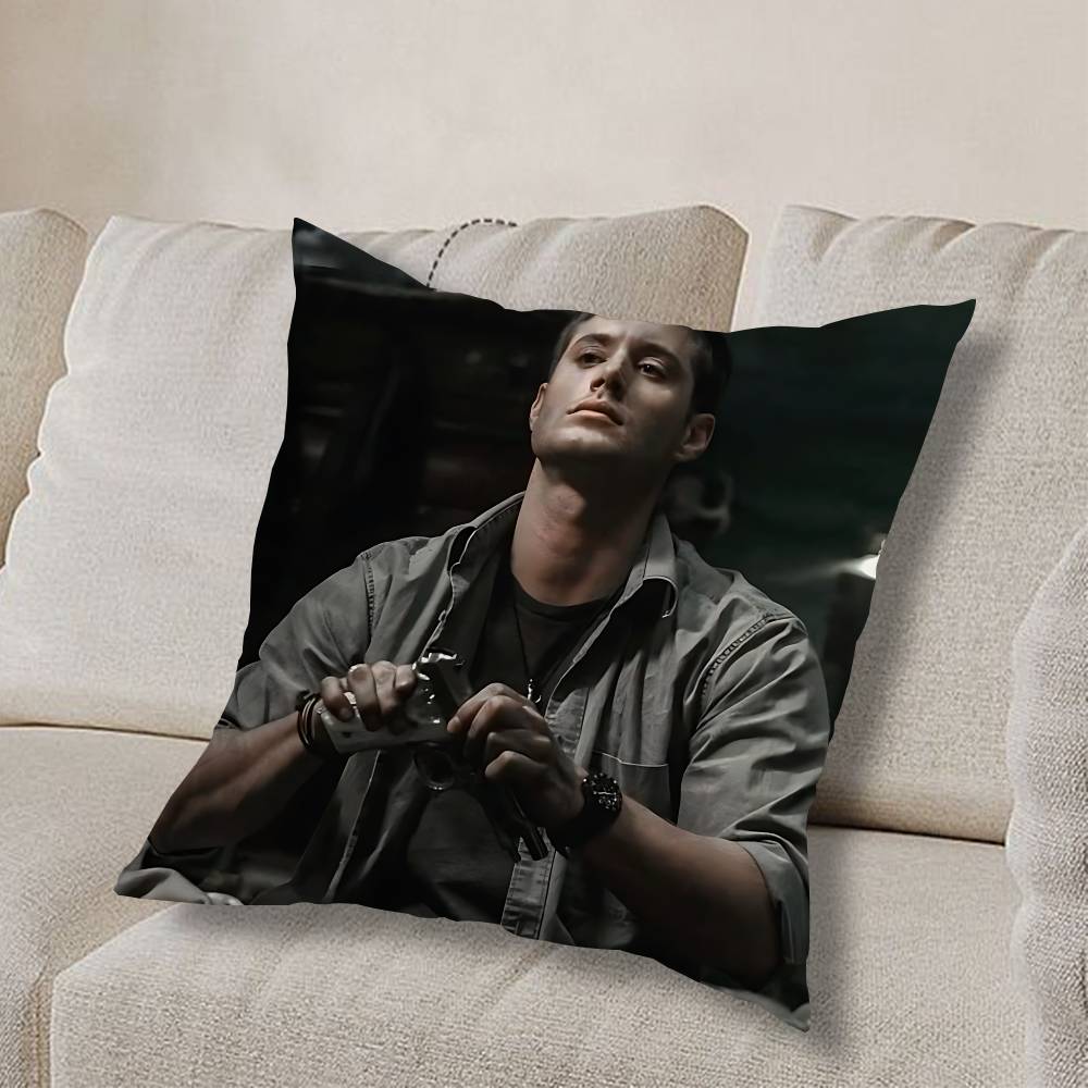 S-Supernatural TV Series Pillow Case Pillow Case Living Room Sofa Cushion Cover Suitable For Home Bedroom Room Decoration