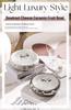Luxury Fruit & Snack Plate for Living Room - High-End Candy Box & Basket