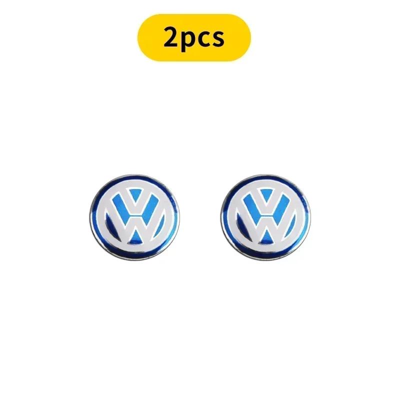 

10Pcs 14mm Car Key Emblem Sticker Auto Control Keychain Decal For Volkswagen VW GTI Golf Passat Jetta Touran CADDY T-ROC Tiguan