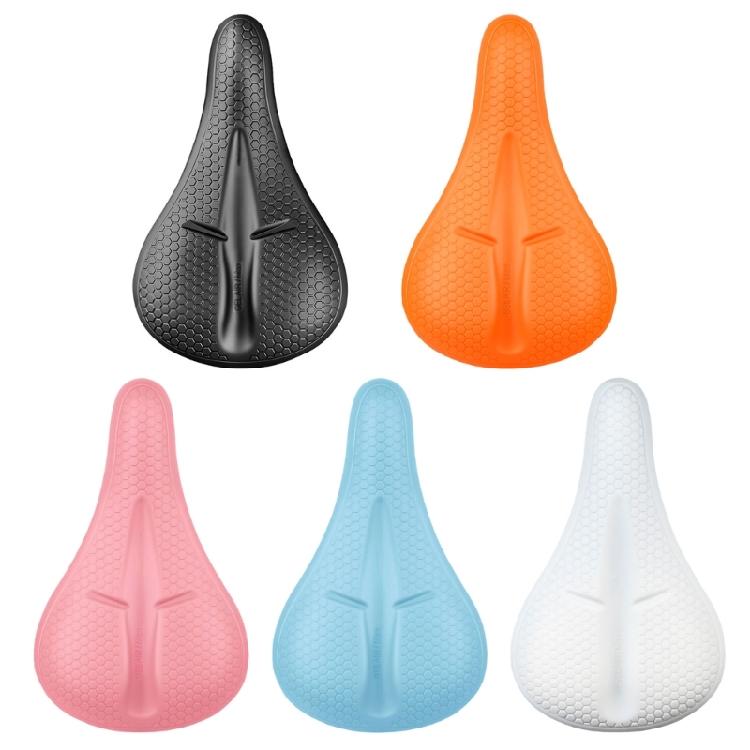 Bike Seat Pad Cover for Regular Use, Cushioned Saddles Layer with Center Channel, Grip Texture, and PU Shell for Daily Use