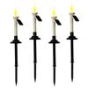 Waterproof Solar Candle Light Flameless With Candlesticks Holders Solar Garden Light Dual-purpose LED Candles LED Solar Lamp