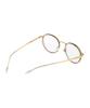 Heonteoaiweeo [Unisex] Round Titanium Sunglasses - Clear Photochromic Htc32