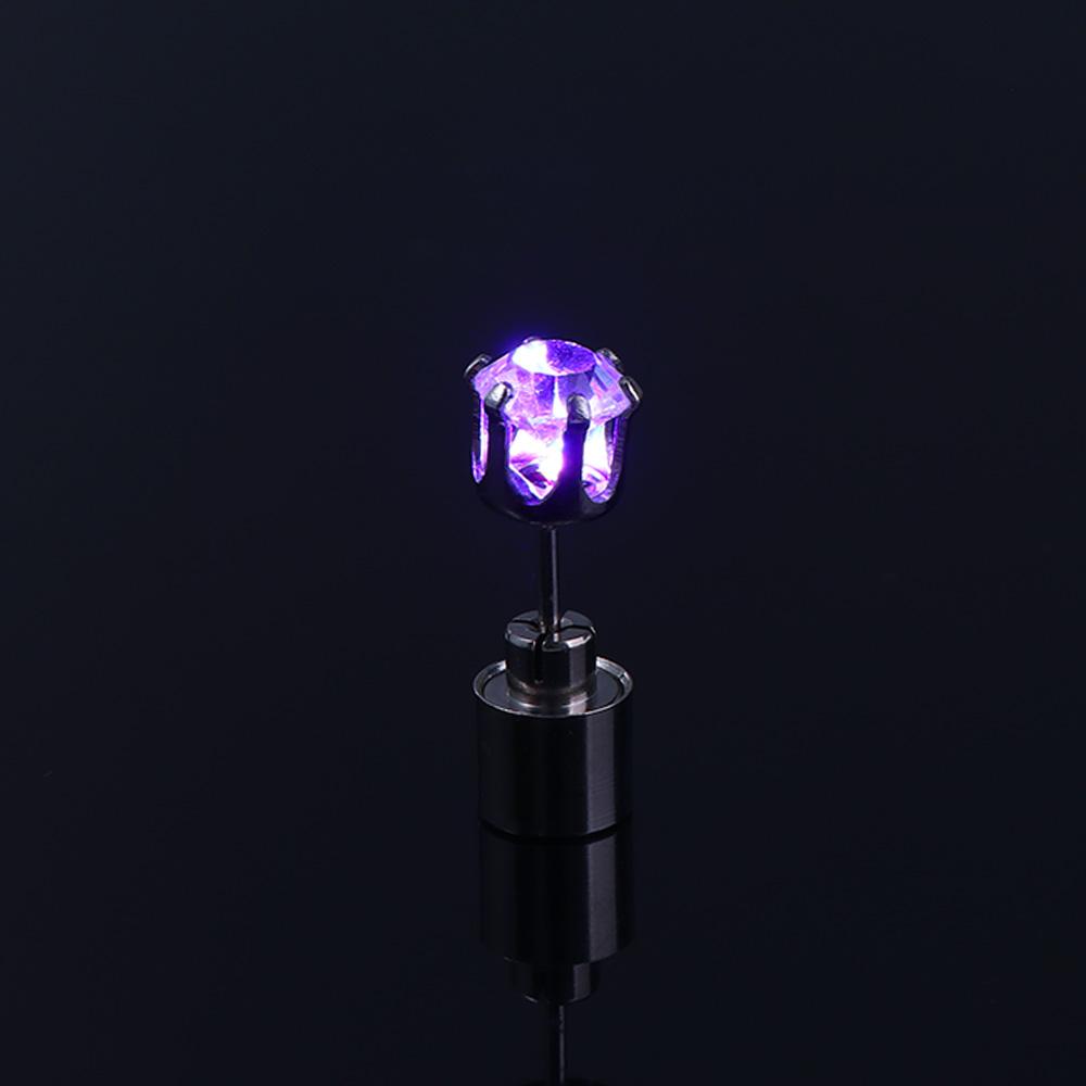 DJ Dance Party LED Luminous Female Ear Studs Glow Earrings Light Up Earrings Earrings