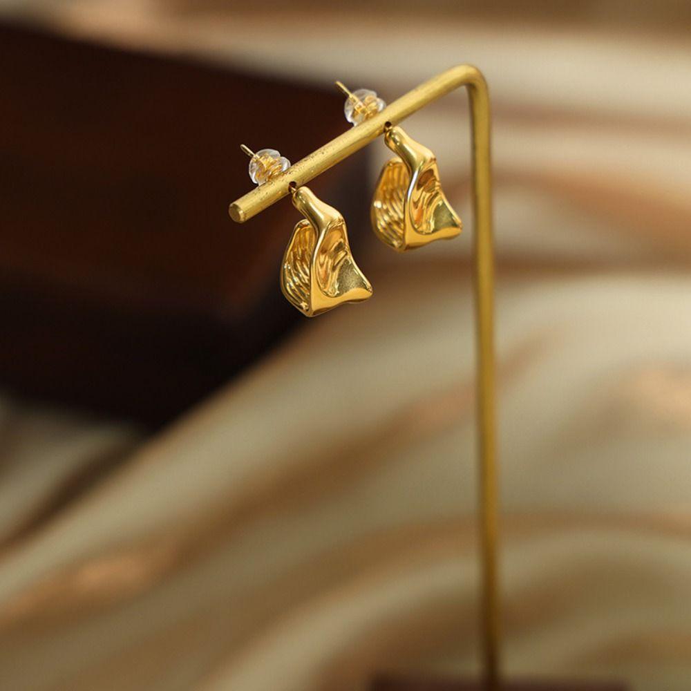 Fashion Earring Jewelry 18K Gold Plated Women Jewelry Retro Geometric Earrings  Birthday Gift