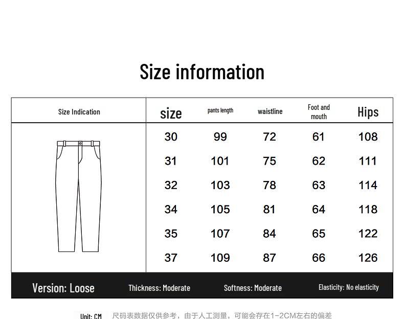 PEACEBIRD Men's Summer Loose Wide-Leg Paratrooper Pants