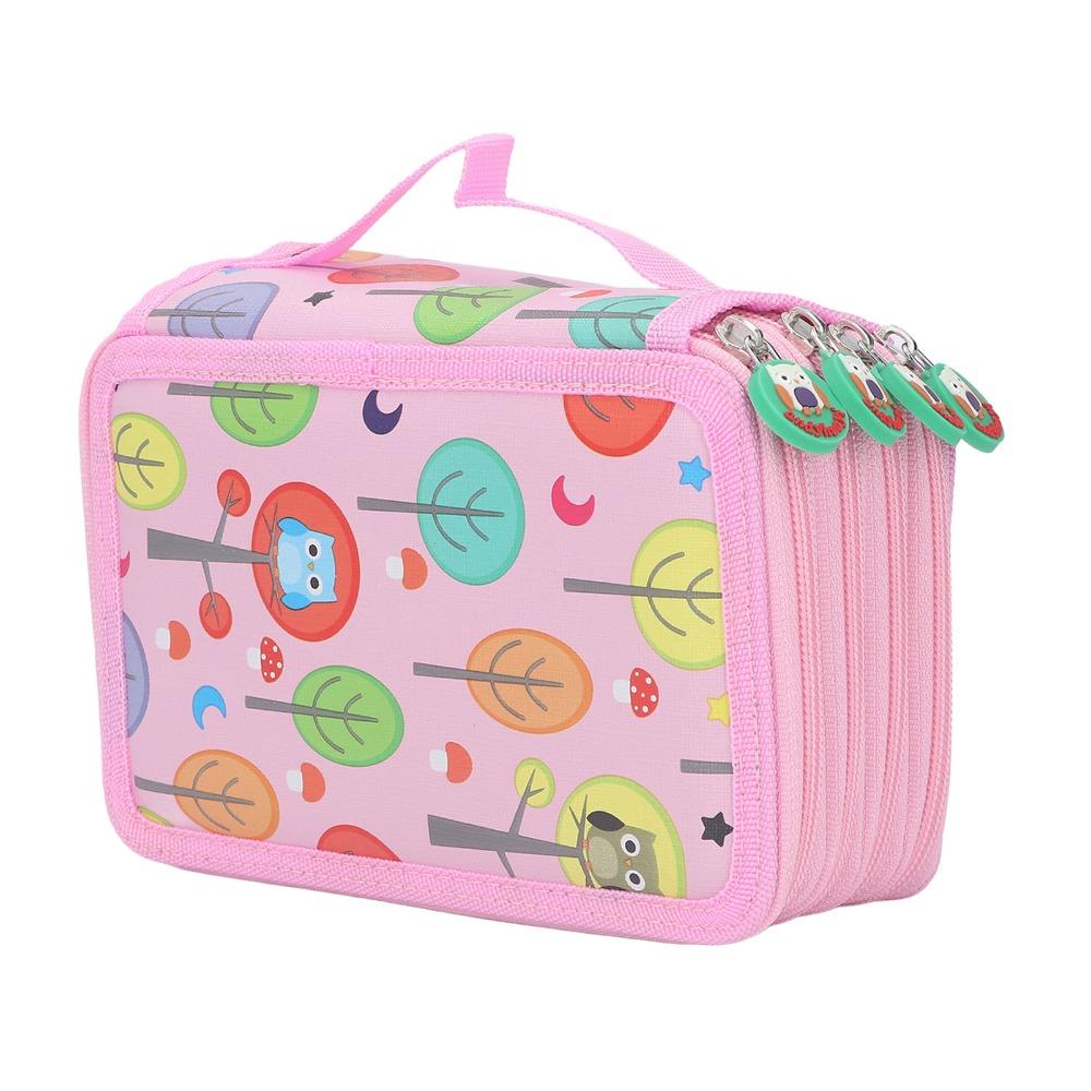 Foldable Colored Pencil Case 4 Layers Colored Pencil Bag Pencil Holder Art Beginner