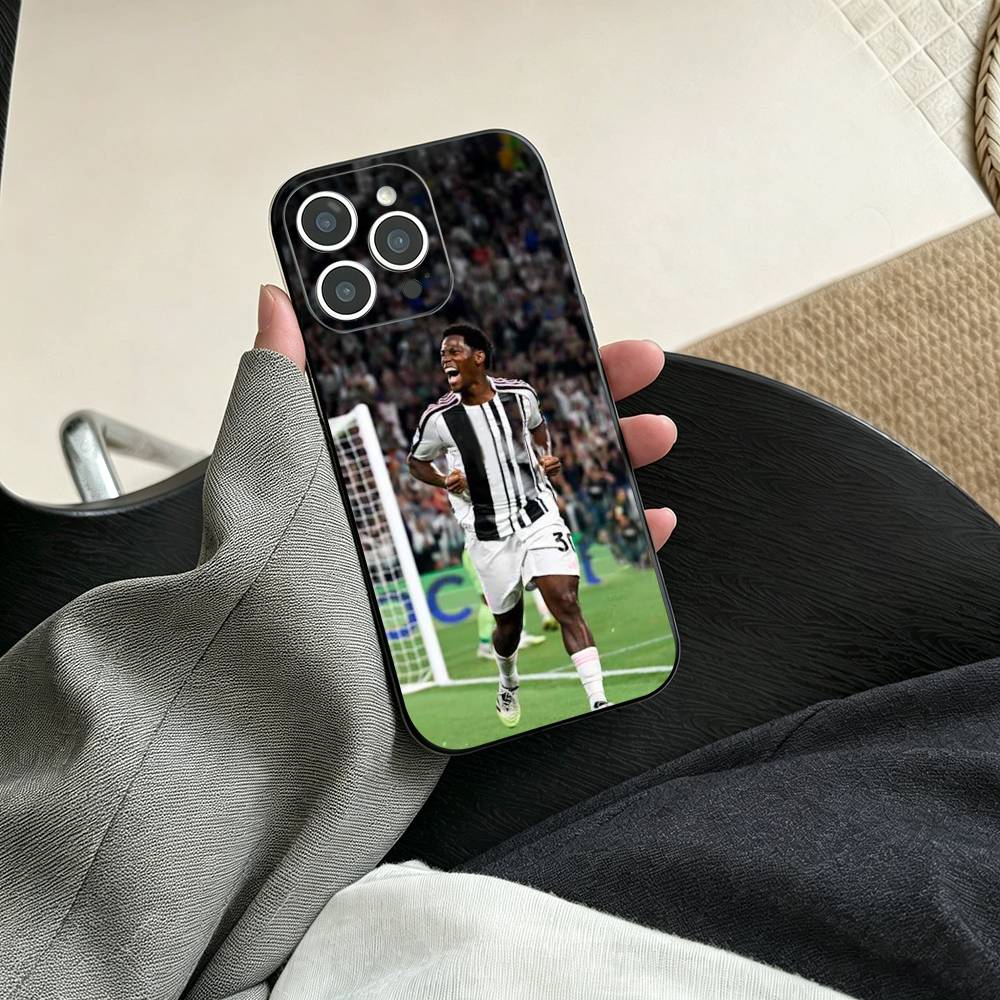 Jonathan David Phone Case For iPhone 17, 16,15,14,13,12,11 Plus,Pro Max, Others Soft Black Cover