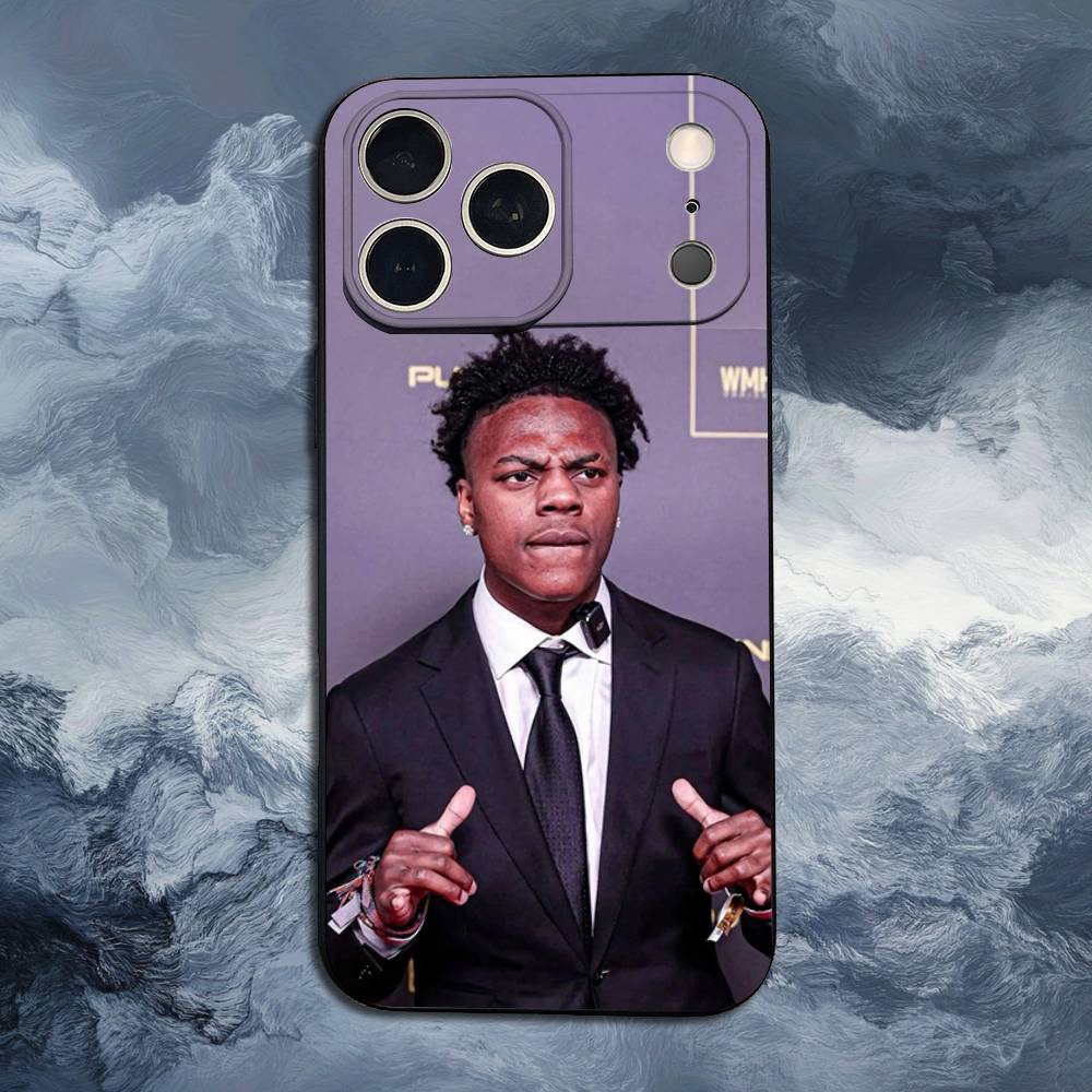 

Funny I-IShowSpeed Youtuber Case For iPhone 17,16,15,14,13,12,11 Plus,Pro Max,XS,X,XR,SE,Mini,8,7,Soft Silicone Black Cover iPhone15